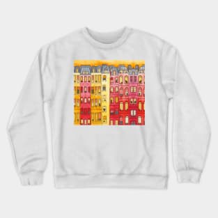 The Cats Sunset Townhouses Crewneck Sweatshirt